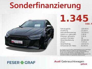 Audi RS6Avant 4.0 TFSI – NAVI,MATRIX/LASER,PANO,ACC